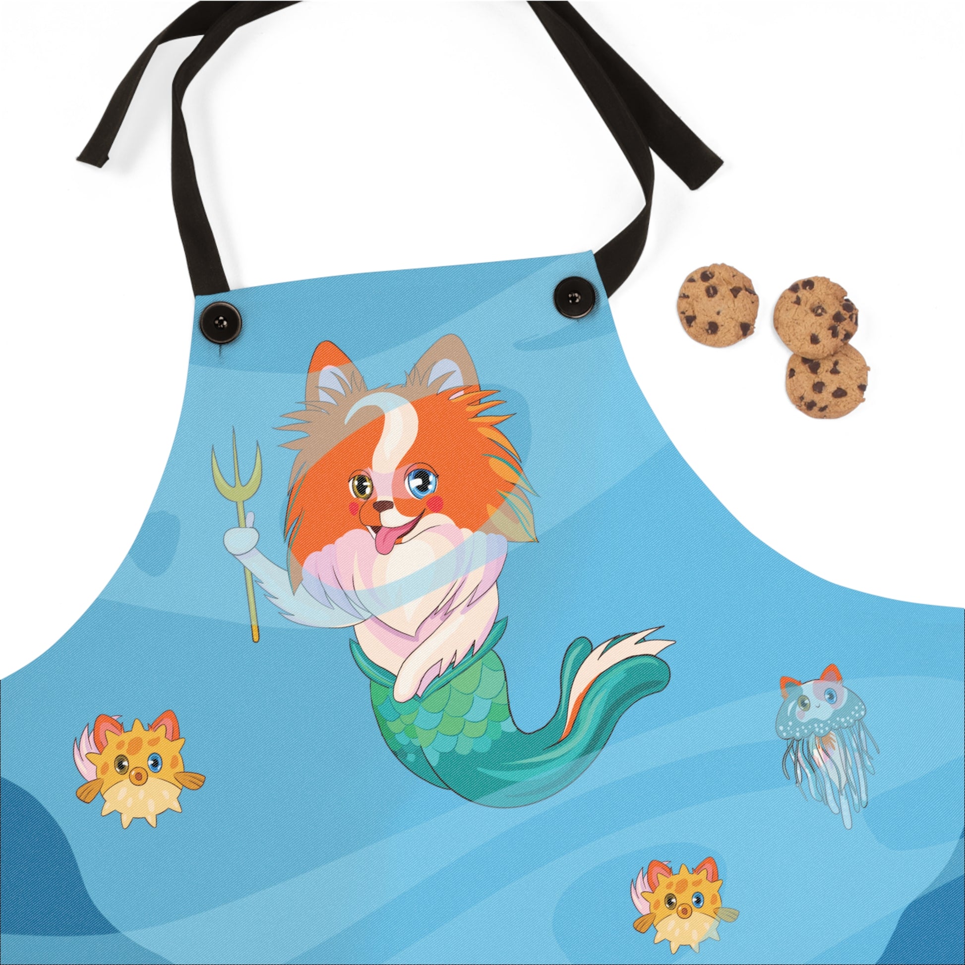 🧜REDMAID OF THE SEA APRON