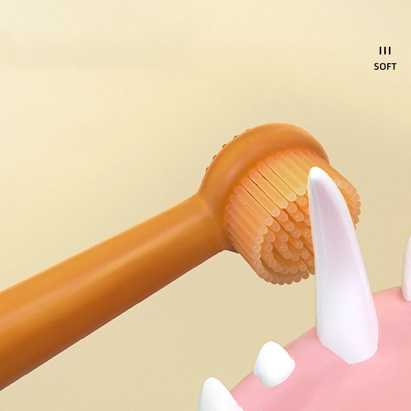 Cat Pet Silicone Small Toothbrush Cat Brushing Dog Toothpaste Set Bad Breath Removal Edible Tooth Cleaning Supplies